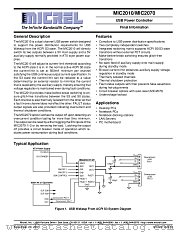 MIC2010/MIC2070 datasheet pdf Micrel Semiconductor