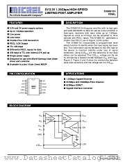 SY88913V datasheet pdf Micrel Semiconductor