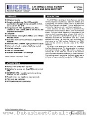 SY87702L datasheet pdf Micrel Semiconductor