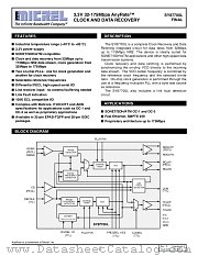 SY87700L datasheet pdf Micrel Semiconductor