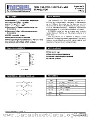 SY55855V datasheet pdf Micrel Semiconductor