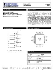 SY10H350 datasheet pdf Micrel Semiconductor
