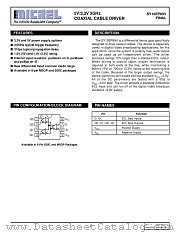 SY10EP89V datasheet pdf Micrel Semiconductor