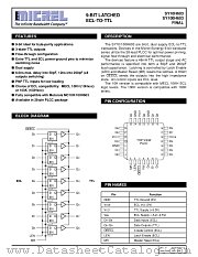 SY10/100H603 datasheet pdf Micrel Semiconductor