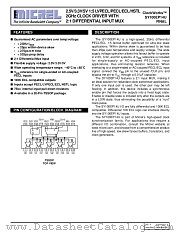 SY100EP14U datasheet pdf Micrel Semiconductor