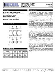 SY100E417 datasheet pdf Micrel Semiconductor