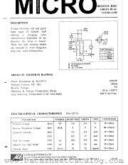 MSGB39W datasheet pdf Micro Electronics