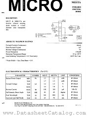MIB31TA datasheet pdf Micro Electronics