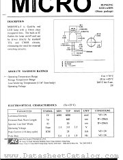 MSB559TA-5 datasheet pdf Micro Electronics