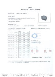 SPC-1002 SERIES datasheet pdf Micro Electronics