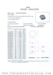 SPC-0602 SERIES datasheet pdf Micro Electronics