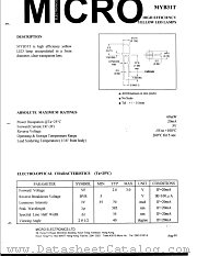 MYB31T datasheet pdf Micro Electronics