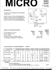 MSB34T datasheet pdf Micro Electronics