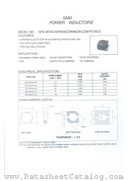 SPC-06704 SERIES datasheet pdf Micro Electronics