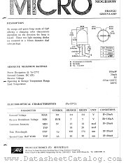 MOGB100W datasheet pdf Micro Electronics