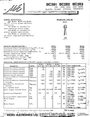 BC263 datasheet pdf Micro Electronics