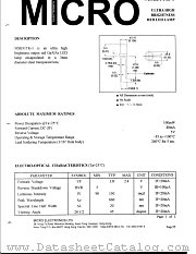 MSB31TK-1 datasheet pdf Micro Electronics