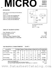 MSB51C datasheet pdf Micro Electronics