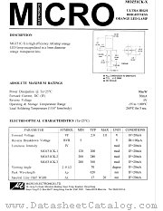 MOZ51CK-X datasheet pdf Micro Electronics