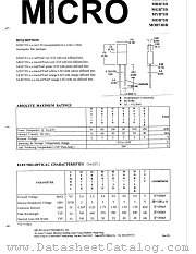 MSB73D datasheet pdf Micro Electronics