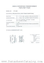 PIT-2601 datasheet pdf Micro Electronics