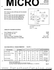MY51C datasheet pdf Micro Electronics