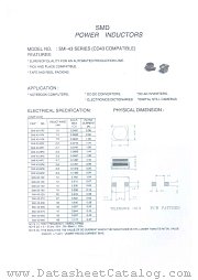 SMI-43 SERIES datasheet pdf Micro Electronics