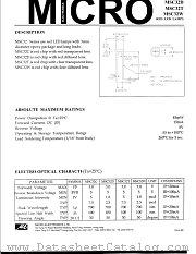 MSC32W datasheet pdf Micro Electronics
