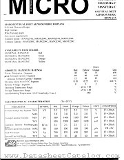 MANY254C datasheet pdf Micro Electronics