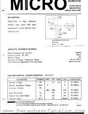 MGB51TAH datasheet pdf Micro Electronics