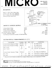 MEL79 datasheet pdf Micro Electronics