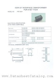PST-2401 datasheet pdf Micro Electronics