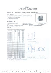 SPC-0704P datasheet pdf Micro Electronics