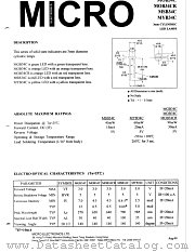 MYB34C datasheet pdf Micro Electronics