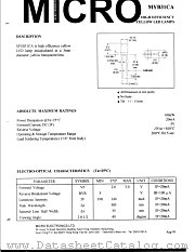 MYB31CA datasheet pdf Micro Electronics