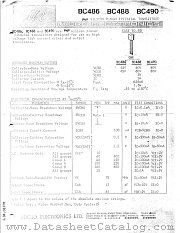 BC490 datasheet pdf Micro Electronics