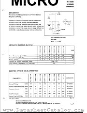 MGB48D datasheet pdf Micro Electronics