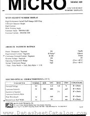 MO456A-RD datasheet pdf Micro Electronics