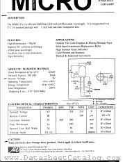 MBB51TA datasheet pdf Micro Electronics