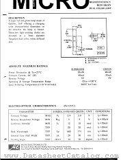 MSGN33W datasheet pdf Micro Electronics