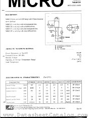 MRB52W datasheet pdf Micro Electronics