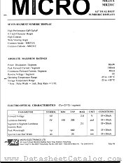 MR231A datasheet pdf Micro Electronics