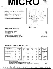 MS51W datasheet pdf Micro Electronics