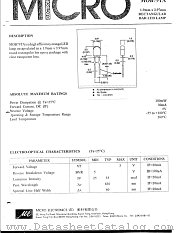 MOB79TA datasheet pdf Micro Electronics