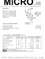 MSB557DA-O datasheet pdf Micro Electronics