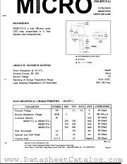 MGB51TA-X datasheet pdf Micro Electronics