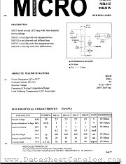 MR31C datasheet pdf Micro Electronics