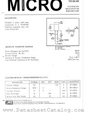MYB64D datasheet pdf Micro Electronics
