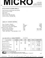 MU456FA-RD datasheet pdf Micro Electronics
