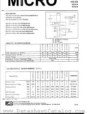 MR61D datasheet pdf Micro Electronics